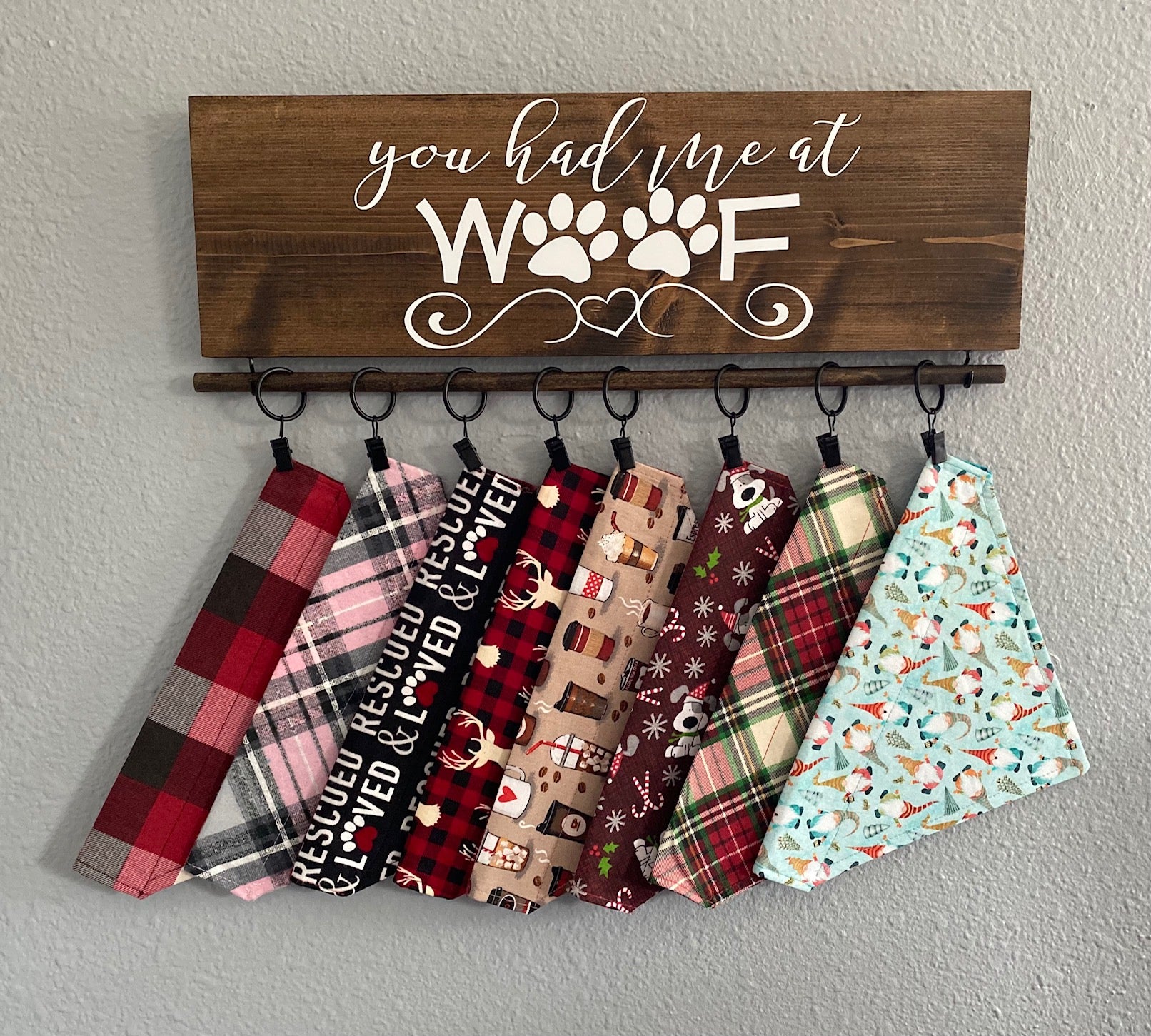 You had me at WOOF - Apparel Display