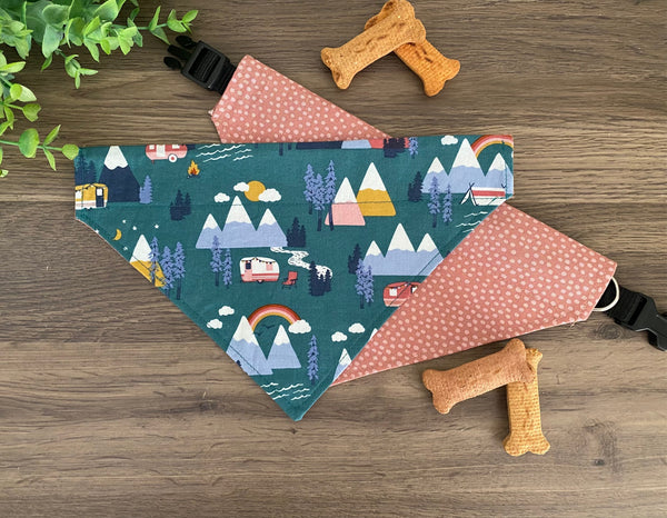 Camping Trip Dog Bandana